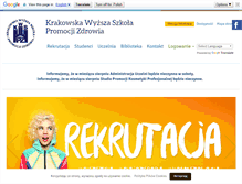 Tablet Screenshot of kwspz.pl